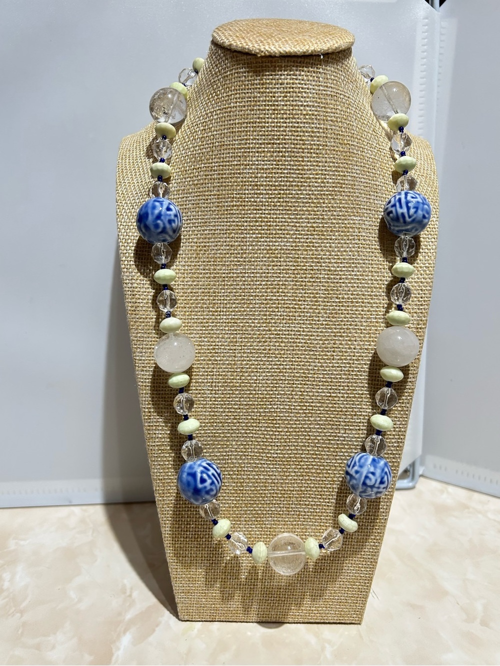 Chinoiserie Beaded Necklace